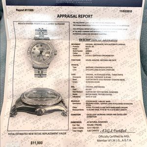 Rolex Ladies Datejust Diamond Bezel